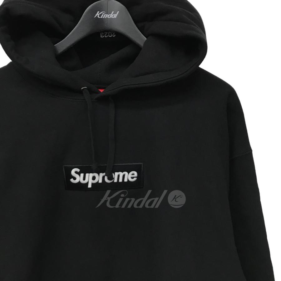 シュプリーム Supreme 23AW Box Logo Hooded Sweat Shirt ボックスロゴスウェットパーカー ブラック サイズ：L｜kindal｜03