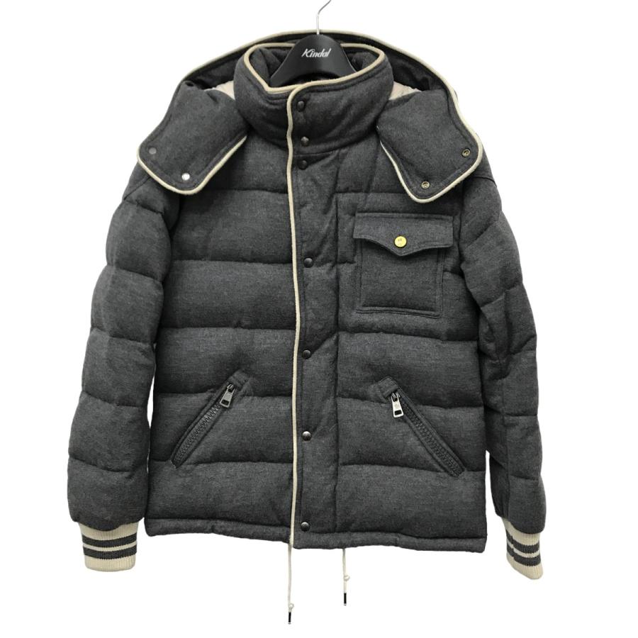 MONCLER 【値下げ】MONCLER BRESLE ウールダウンジャケット  