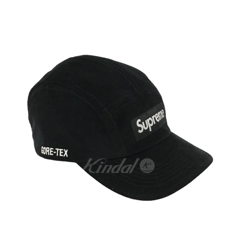 シュプリーム SUPREME 21AW GORE-TEX Corduroy Camp Cap コーデュロイキャンプキャップ ブラック サイズ：-｜kindal｜03