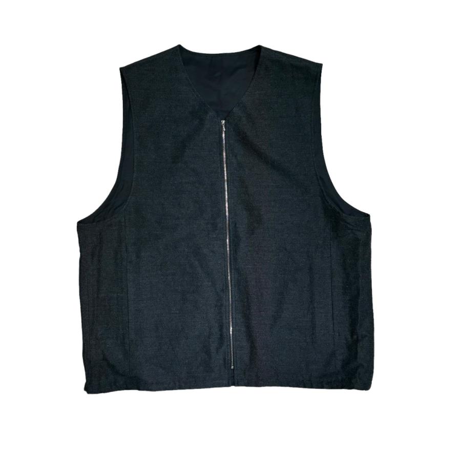 シュタイン stein WOOL FLANEL REVERSIBLE VEST リバーシブルベスト ST 