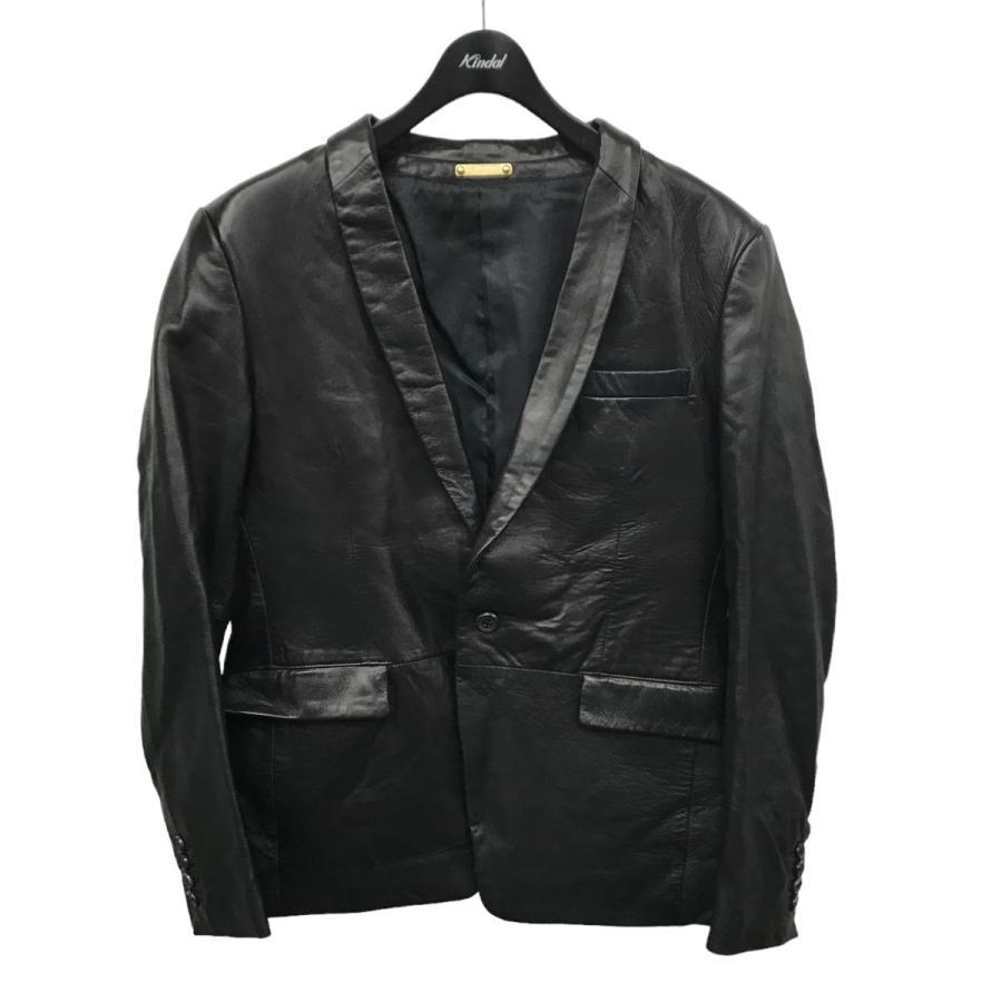 値下げ】5351 pour les hommes レザーテーラードジャケット 0291090000 