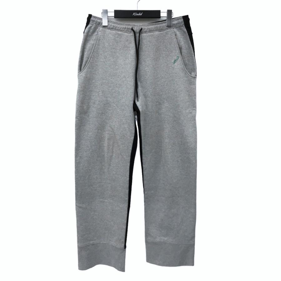 値下げ】Kiko Kostadinov バイカラースウェットパンツ ブラック×グレー  