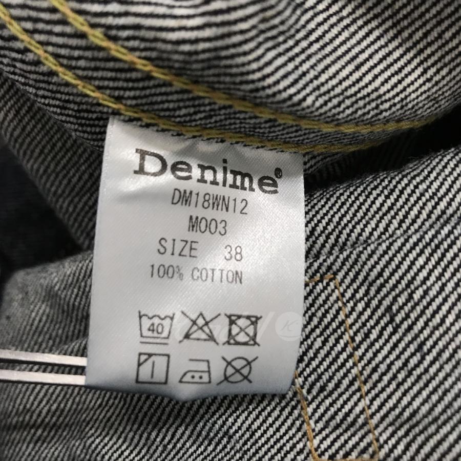 ドゥニーム DENIME タイト2nd G-JKT デニムジャケット DM18WN12 M003 インディゴ サイズ：38｜kindal｜05