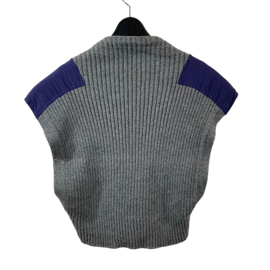 FUMIKA UCHIDA RIBKNIT PATCHED SLEEVELESS