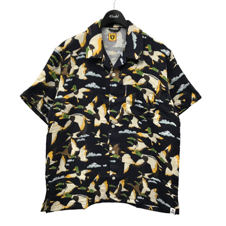HUMAN MADE 【値下げ】HUMAN DUCK GAUZE ALOHA SHIRT アロハシャツ 