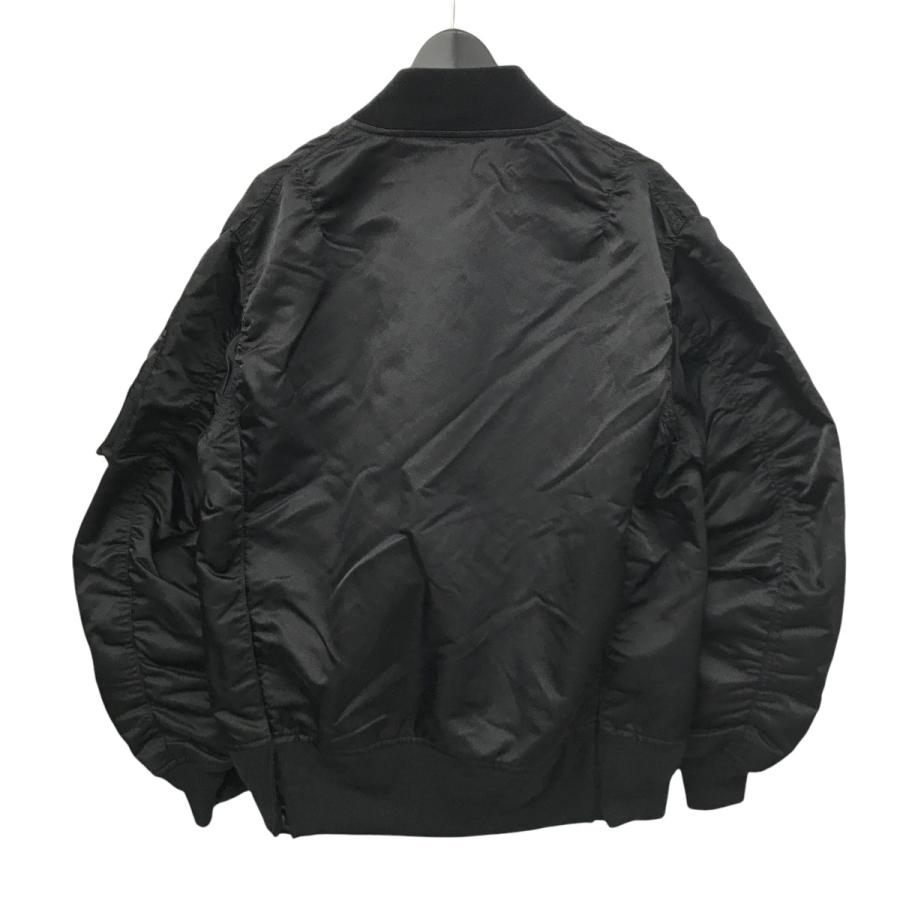 sacai サカイ Nylon Twill Blouson MA-1ジャケット SCM-051 ブラック 