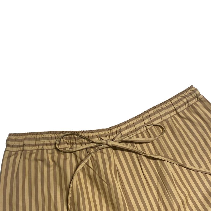 CristaSeya クリスタセヤ CRISTASEYA Striped Cotton Bermuda 