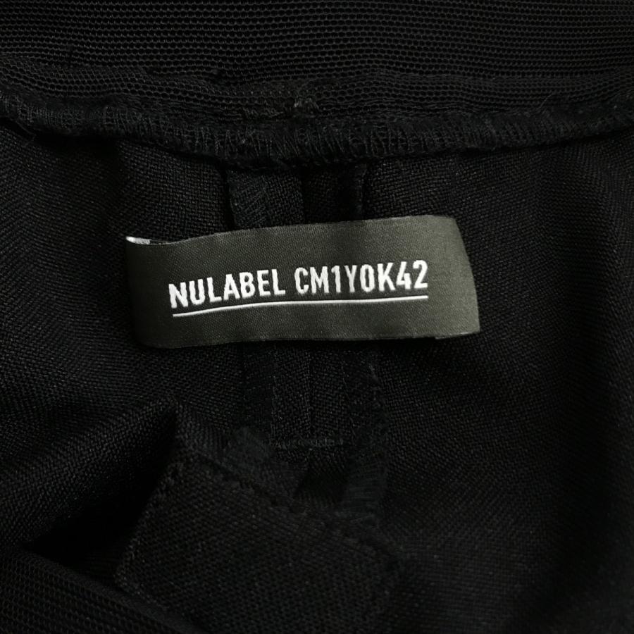 NULABEL ニューレーベル NULABEL CM1YOK42 WRAP WIDE PANTS ワイド