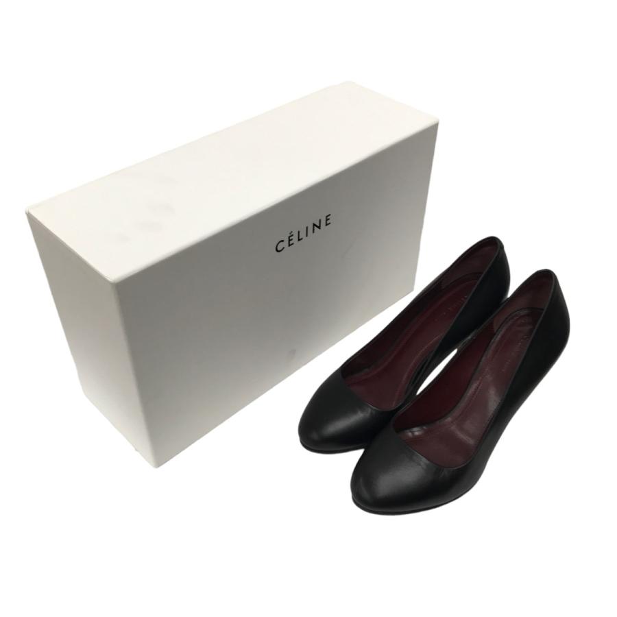 セリーヌ　パンプス　ブラック　35 CELINE セリーヌ ヒールパンプス ブラック サイズ：35.5