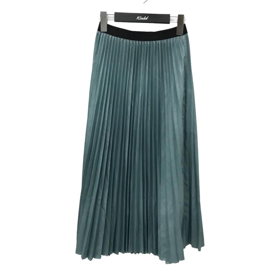 ゼロエイトサーカス 08sircus メタルフィニッシュ プリーツスカート  