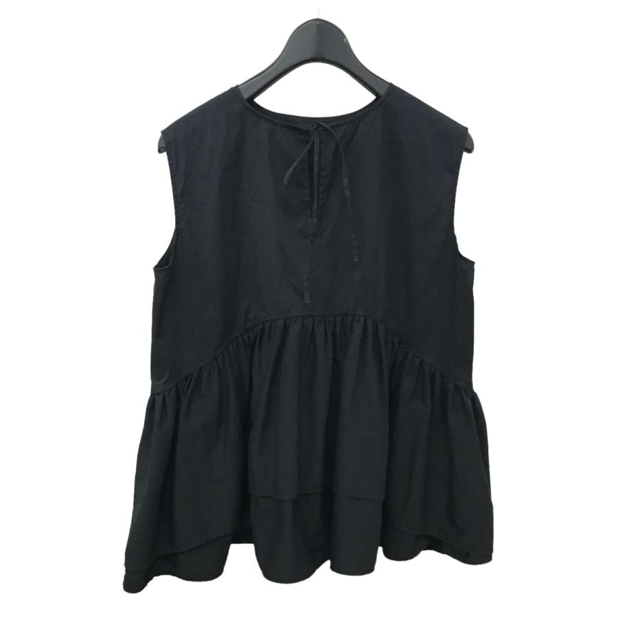 Yori ヨリ yori ノースリーブブラウス YR1921-059SM ブラック Yori ヨリ yori ノースリーブブラウス YR1921-059SM ブラック