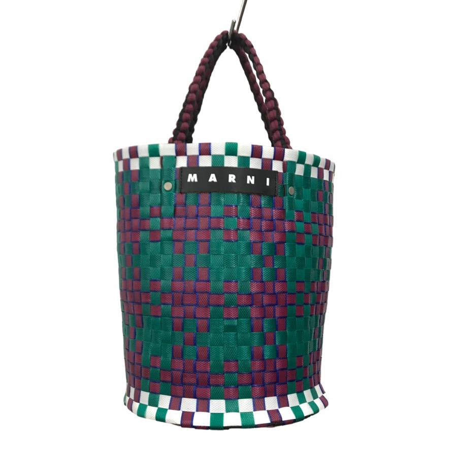 MARNI コンビ柄　ショッピングエコバッグ MARNI コンビ柄ショッピングエコバッグ