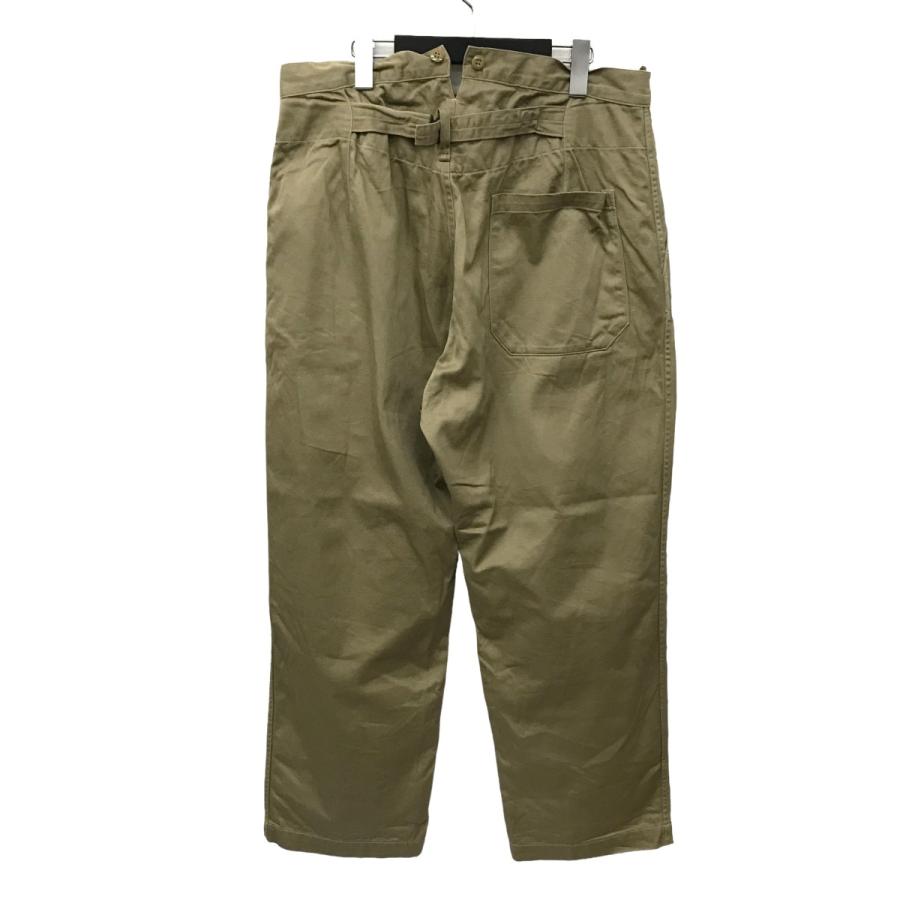 COMOLI コモリ 23SS コットンチノ オーバーパンツ X01-03029 COMOLI コモリ 23SS コットンチノ オーバーパンツ X01-03029