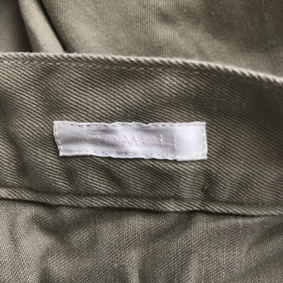 COMOLI コモリ 23SS コットンチノ オーバーパンツ X01-03029 COMOLI コモリ 23SS コットンチノ オーバーパンツ X01-03029