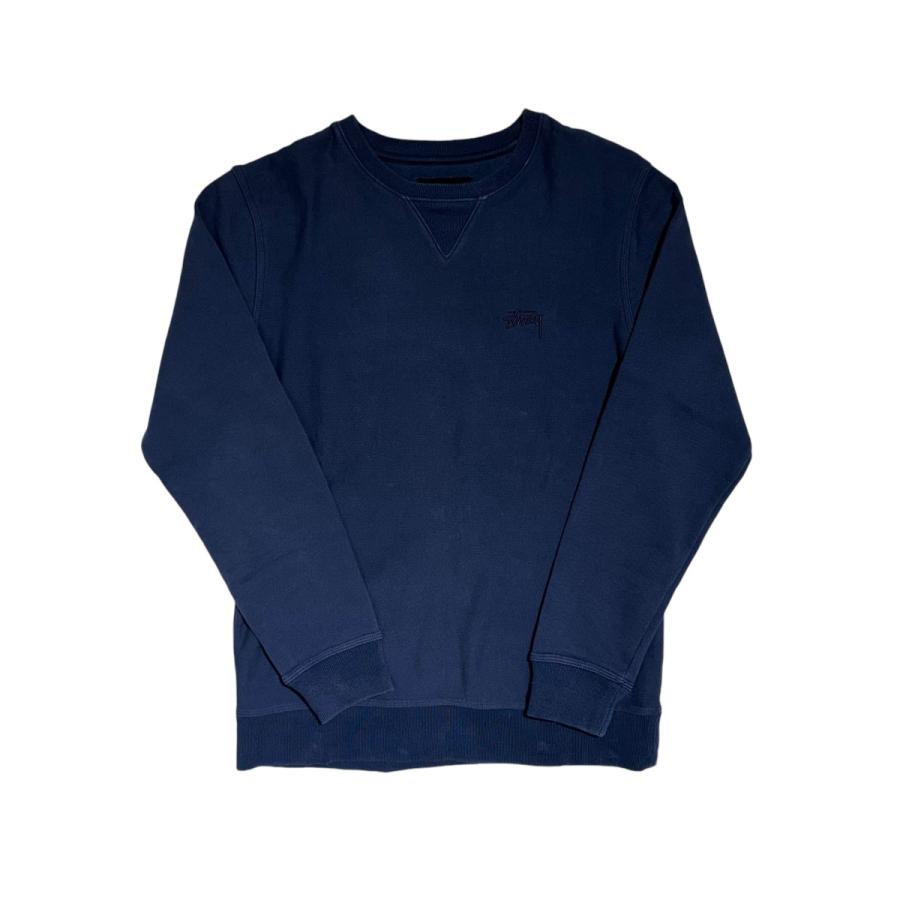 ステューシー stussy クルーネックスウェット 118269 ネイビー サイズ 