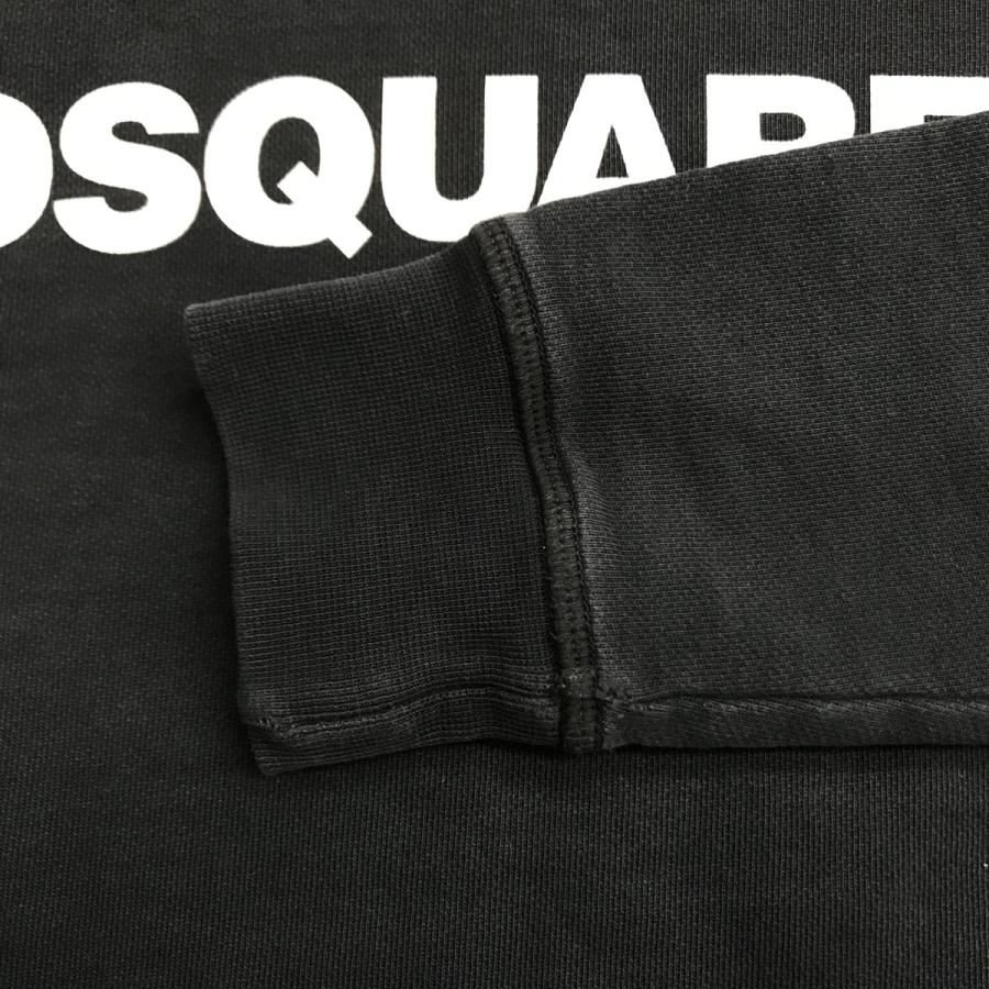 DSQUARED2 ディースクエアード ロゴプリント ペイズリースウェット 