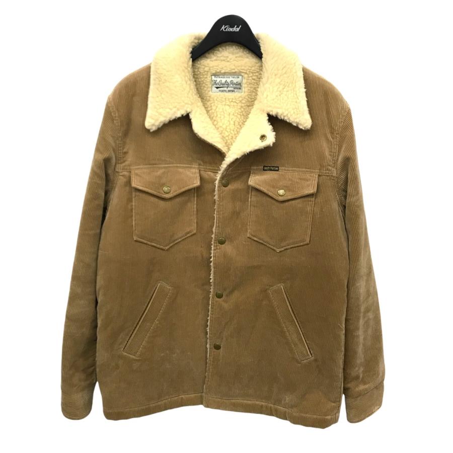 値下げ】WACKO MARIA 15AW コーデュロイ ボア ランチ ジャケット WMR  