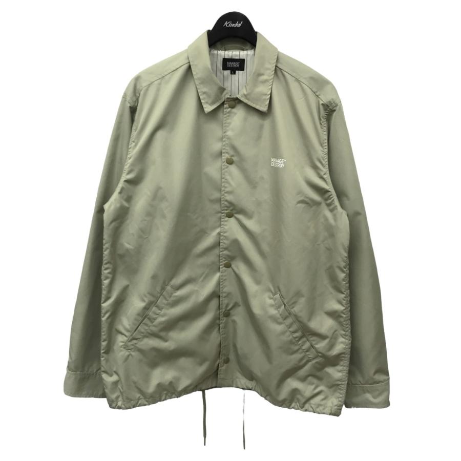 値下げ】MANAGE DESTROY×KYNE プリント コーチジャケット ライト  