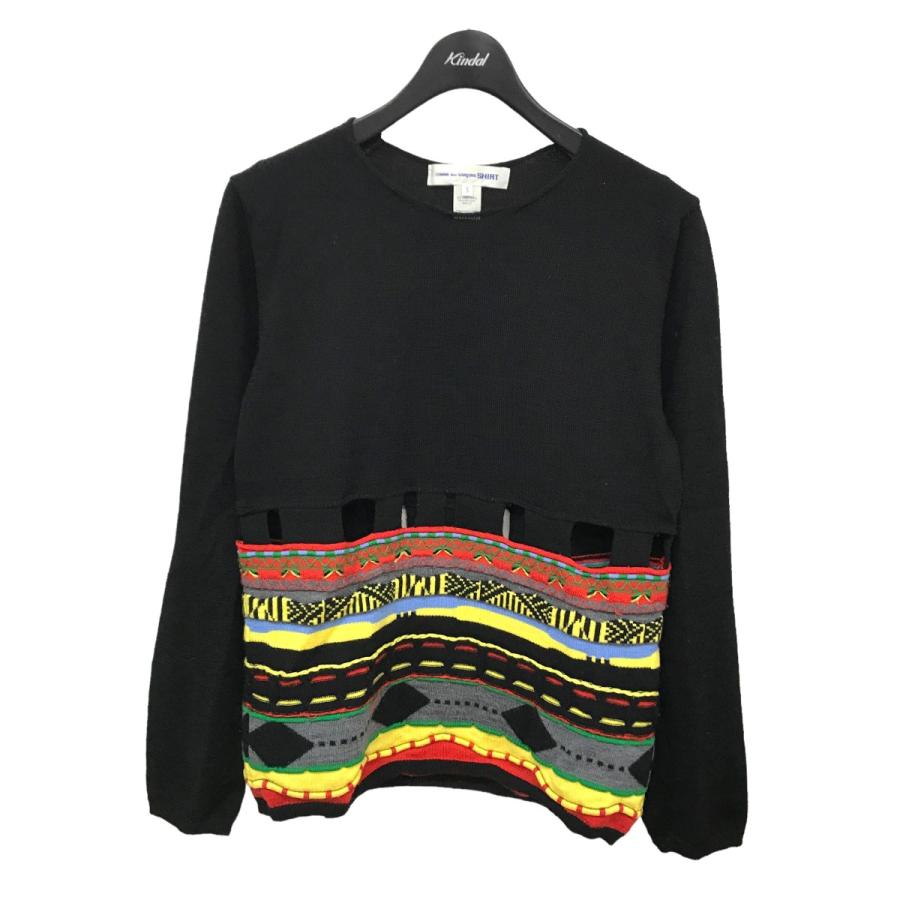 コムデギャルソンシャツCOMMEdesGARCONS SHIRT長袖ニットS