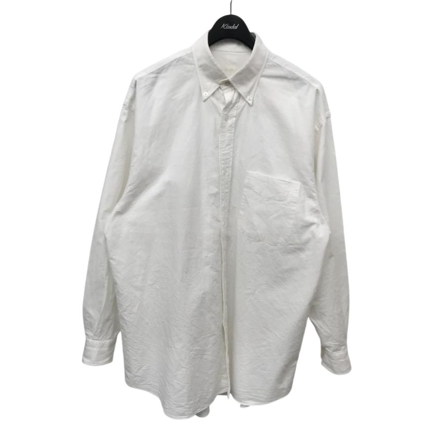 コモリ COMOLI オックス BDシャツ Y03-02014 ホワイト サイズ：2 