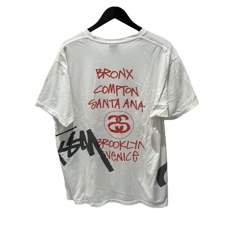 stussy 半袖 Tシャツ 白 Lサイズ STUSSY - ステューシー メンズ レディース Tシャツ 半袖