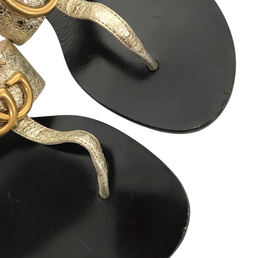 GUCCI トングサンダル GUCCI グッチ トングサンダル 497444 A3N00 レディース レザー