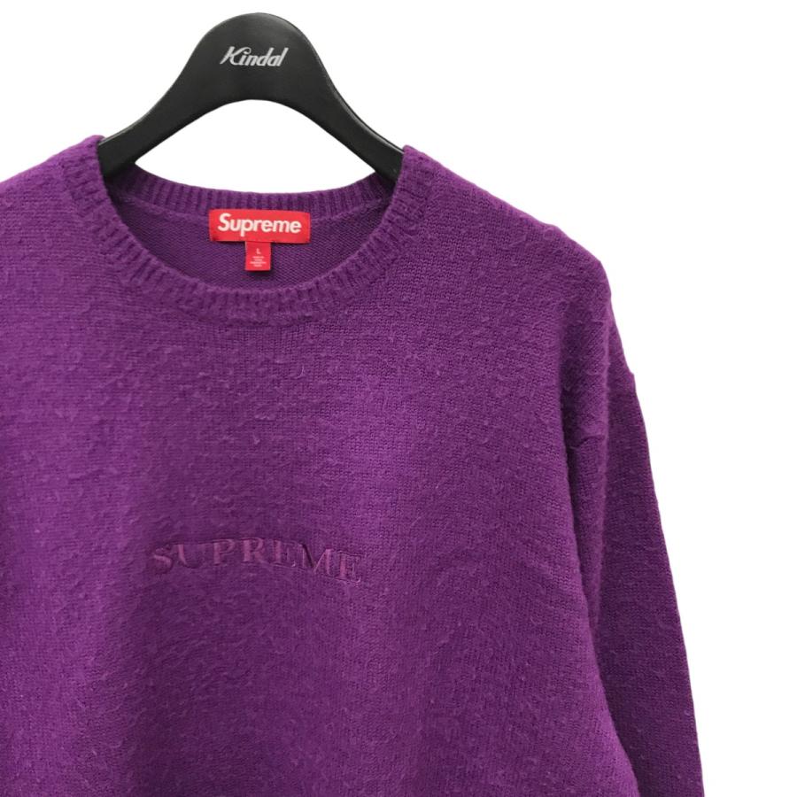 Supreme Pilled Sweater Purple XLサイズ