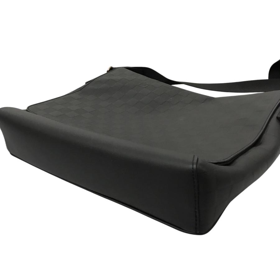 ルイヴィトン LOUIS VUITTON ディストリクトPM N41033 ダミエアンフィニ カバン フラップ 斜め掛け ショルダーバッグ ダミエアンフィニレザー ブラック LOUIS VUITTON】ルイヴィトン『ダミエ アンフィニ ディストリクトPM