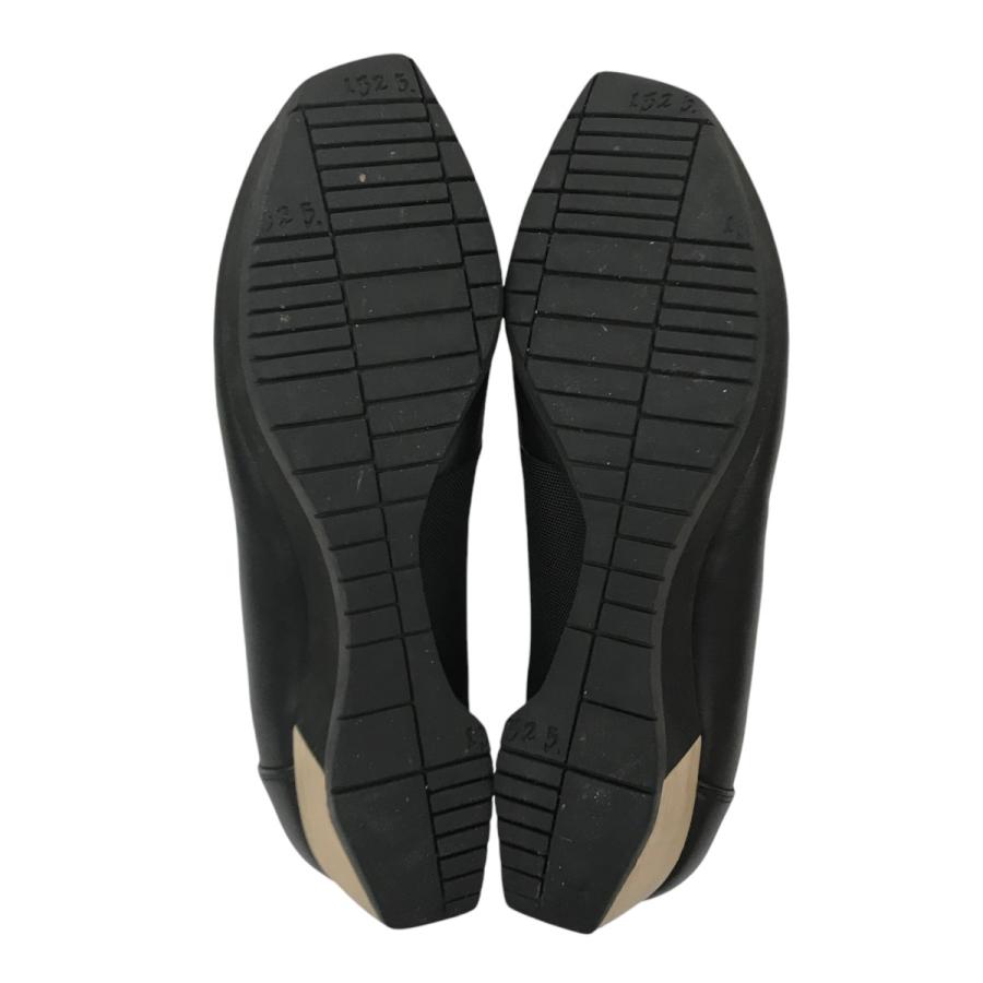 イッセイミヤケ ブーツ　25センチ　レディース 132 5. ISSEY MIYAKE 5． イッセイ ミヤケ 切替ブーツ ブラック サイズ