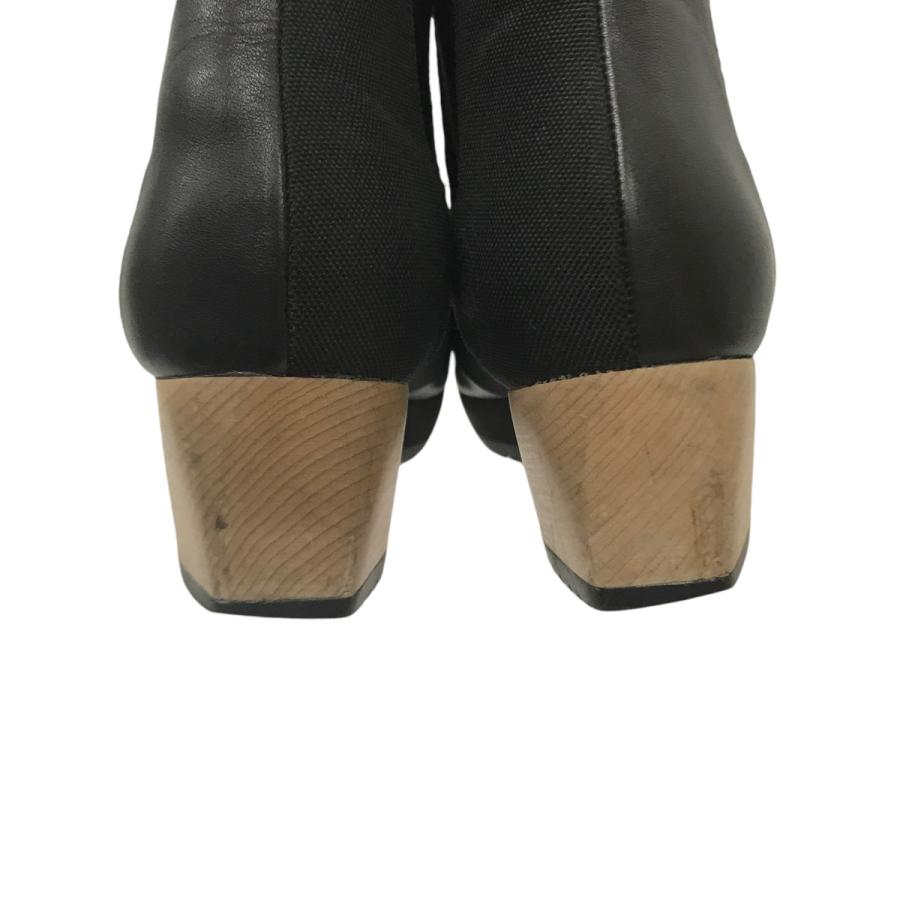 132 5. ISSEY MIYAKE 5． イッセイ ミヤケ 切替ブーツ ブラック サイズ