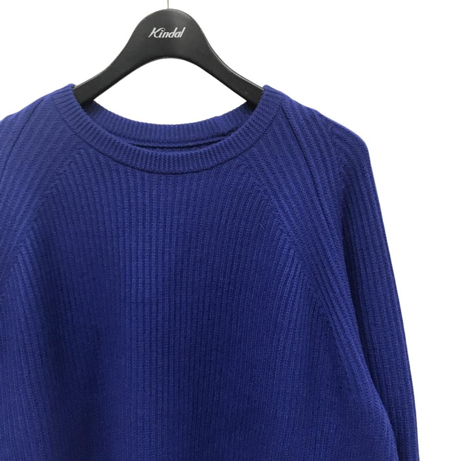 YOAK 【値下げ】YOKE Rib Crewneck Sweater ニット YK24FW0837S ブルー
