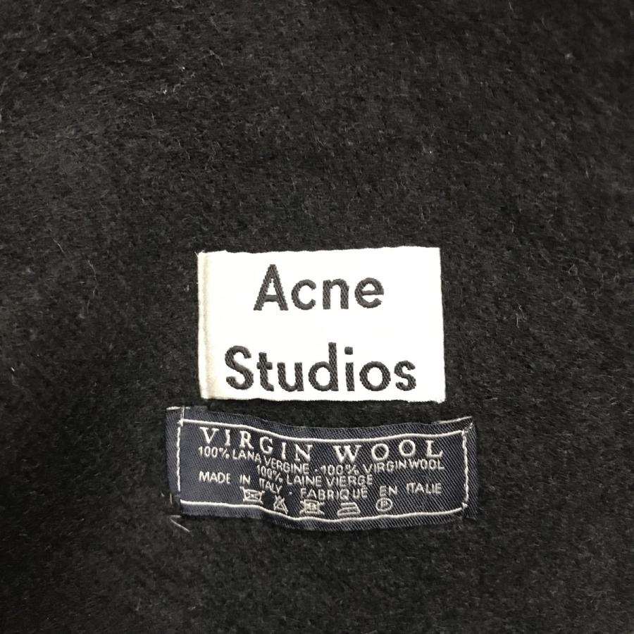 Acne Studios ブラック マフラー Acne Studios アクネストゥディオズ ACNE STUDIOS マフラー