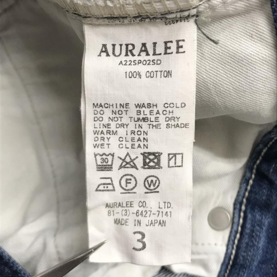 AURALEE 【値下げ】AURALEE SELVEDGE LIGHT DENIM PANTS デニム AURALEE 【値下げ】AURALEE SELVEDGE LIGHT DENIM PANTS デニム