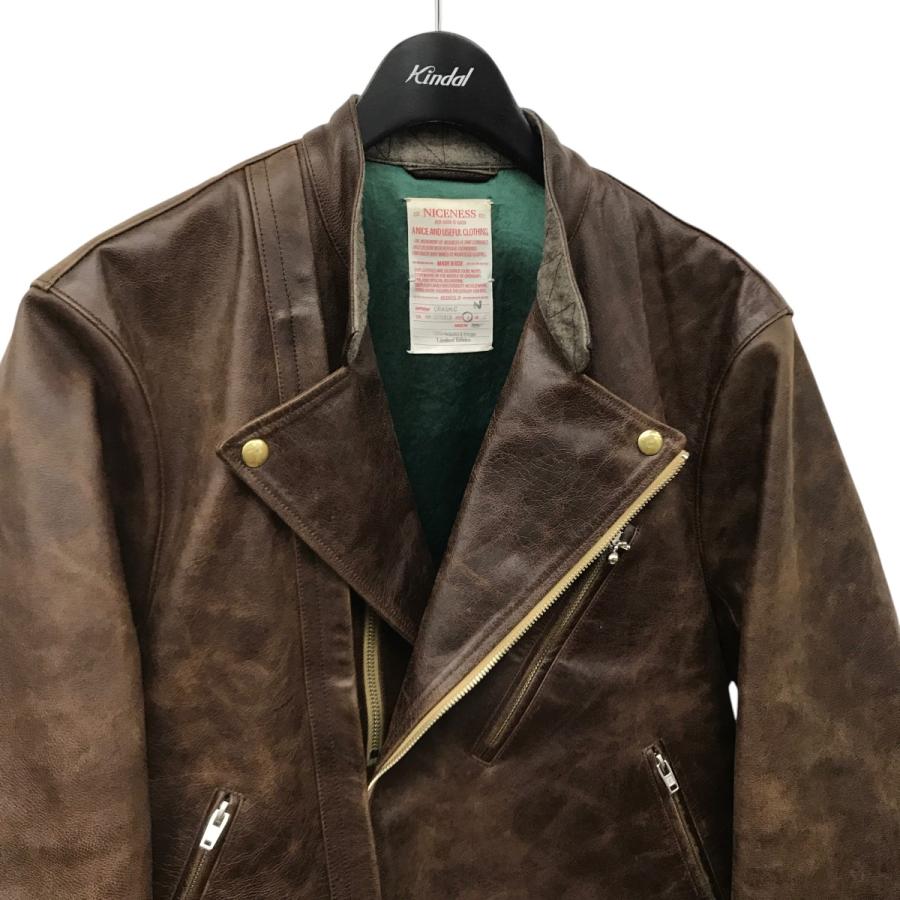 NICENESS ナイスネス CRASH.C レザージャケット NN-0201B12 NICENESS ナイスネス CRASH.C レザージャケット NN-0201B12