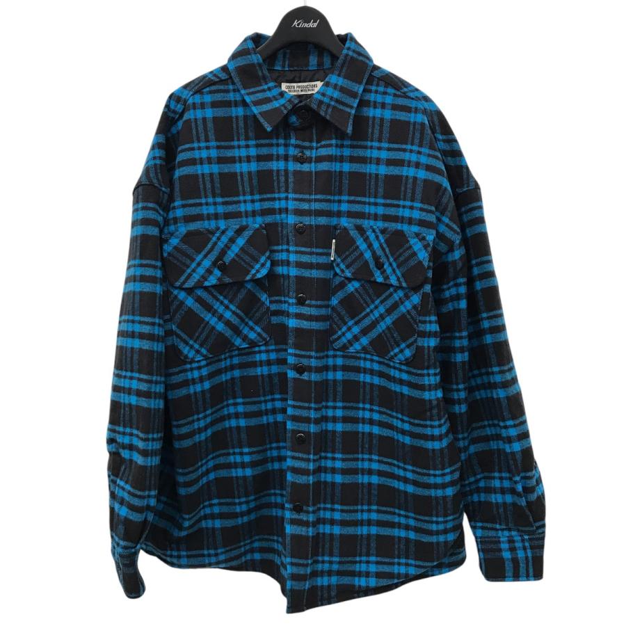 クーティー COOTIE ERROR FIT NEL CHECK QUILTING CPO JACKET CPO