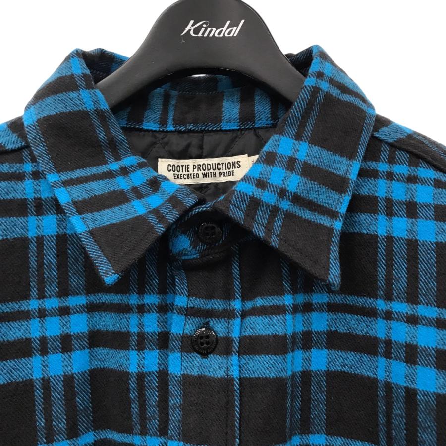 クーティー COOTIE ERROR FIT NEL CHECK QUILTING CPO JACKET CPO