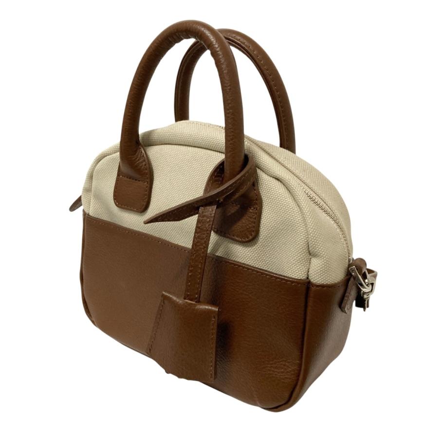 値下げ】Rich I S．DOME CANVAS ＆ LEATHER BOSTON BAG SMALL 2WAY 