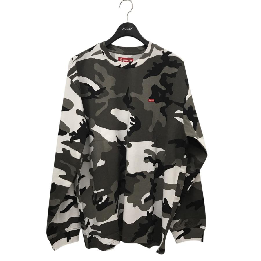 Supreme シュプリーム 25SS Small Box L S Tee Snow Camo ロング 