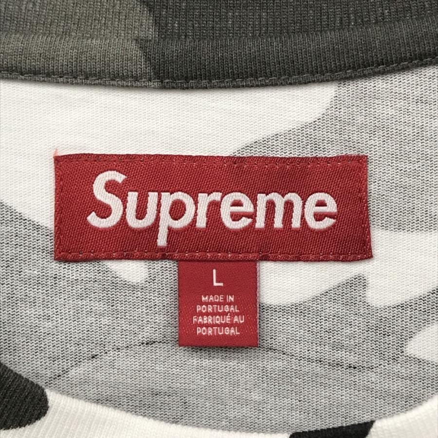 Supreme シュプリーム 25SS Small Box L S Tee Snow Camo ロング 