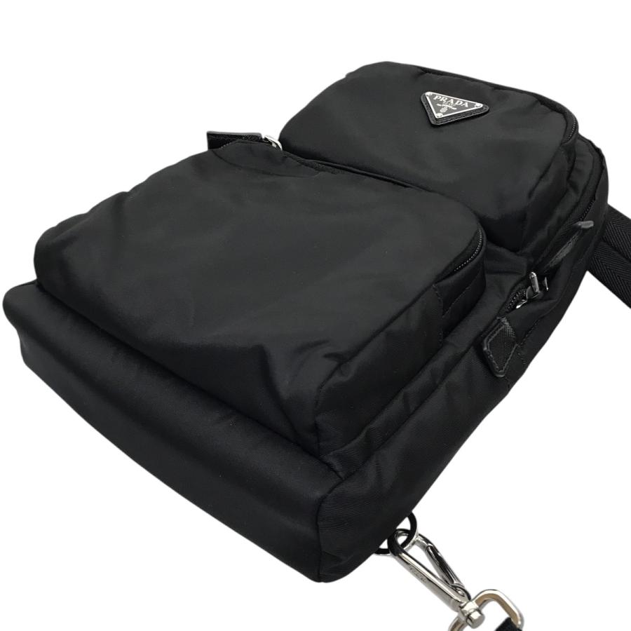 PRADA（プラダ） PRADA Re-Nylon xサフィアーノレザー ワンショルダー