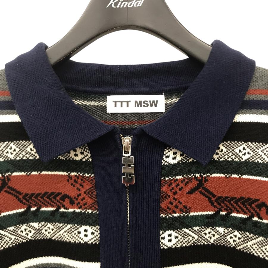 値下げ】TTT MSW 23AW Nordic Zip Up Cardigan カーディガン TTT