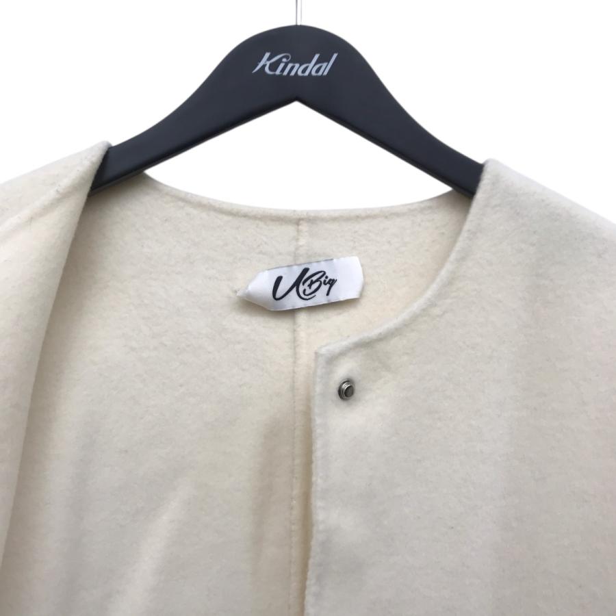 新品！石井毛皮　u-big　ウールダブルフェイスフーディーFOXカフスジャケット U-big 石井毛皮 ウールダブルフェイス FOXポケットコート75 - メルカリ