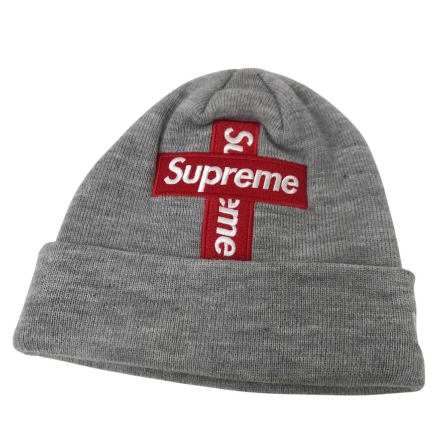 Supreme ボックス　ロゴ　ニューエラ　グレー　ウールリッチ　7 3/8 Supreme ボックスロゴニューエラグレーウールリッチ7 3/8