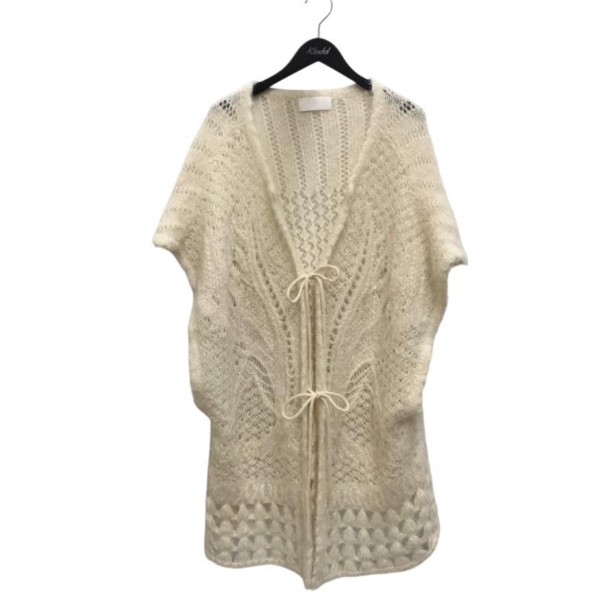 マメクロゴウチ mame kurogouchi Floral Mohair Knitted