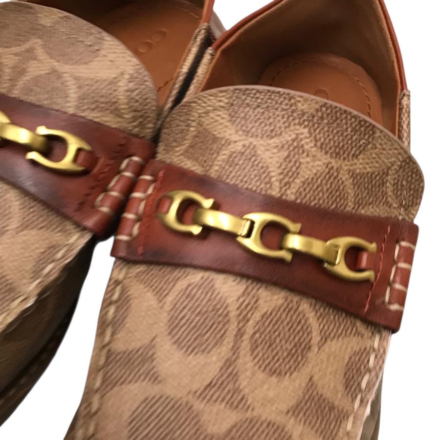 COACH（コーチ） 【値下げ】COACH シグネチャードライビングシューズ 