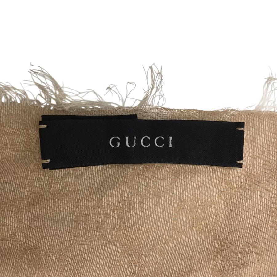 GUCCI ベージュ GGロゴ ストール GUCCI（グッチ） GUCCI GG ストール ベージュ : カインドオルYahoo!店