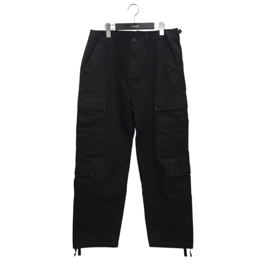 Stussy パンツ 黒 STUSSY（ステューシー） stussy Ripstop Surplus Cargo パンツ 116586