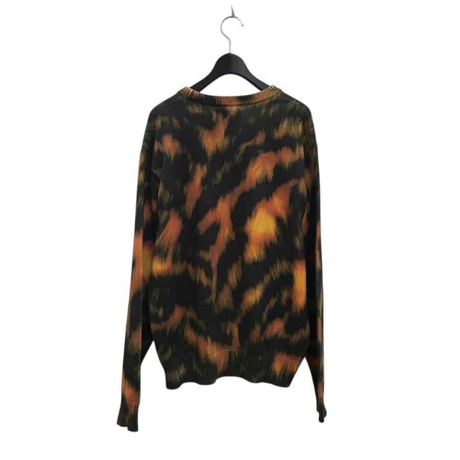 Stussy グレー ブラック Vネック MOCHA専用 STUSSY ステューシー stussy ニット 117171 ブラック×オレンジ