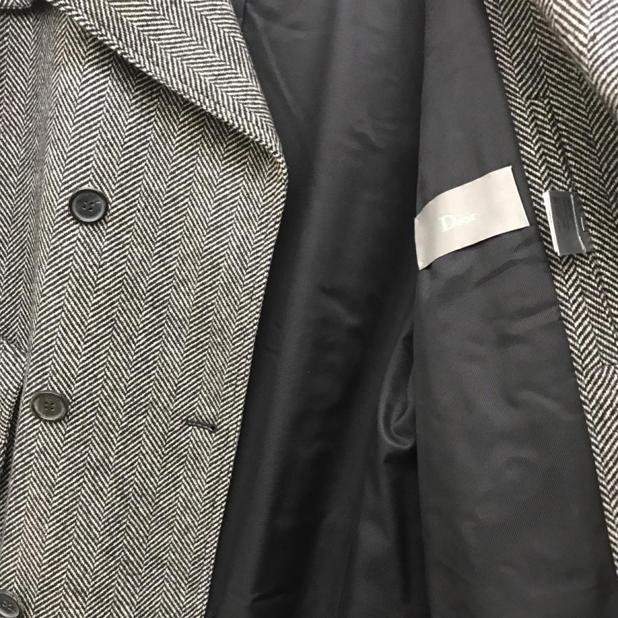 Dior HOMME 【値下げ】Dior Homme エディ期 ヘリンボーン トレンチ