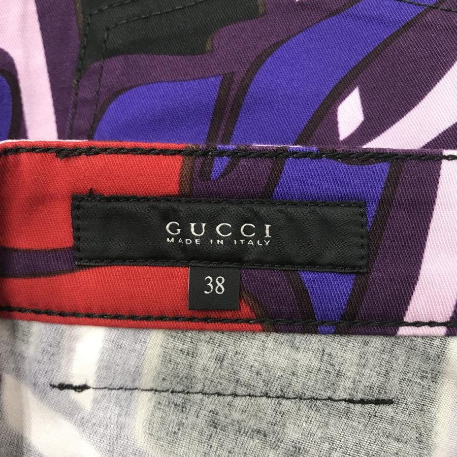 GUCCI（グッチ） 【値下げ】GUCCI フローラル アートデザイン スキニー